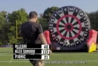 چالش فوت دارت بازیکنان یوونتوس