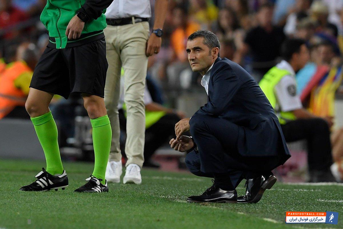 ارنستو والورده، سرمربی بارسلونا