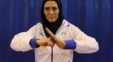 الهه منصوریان سانداکار وزن منهای 52 کیلوگرم تیم ملی ووشوی ایران به نیمه نهایی رسید.
