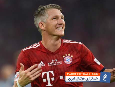 شب گذشته بازی بزرگداشت باستین شواین اشتایگر در آلیانس ارنای مونیخ برگزار شد.