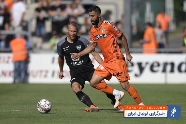 کاوه رضایی ؛ دبل کاوه رضایی و پاس گل علی قلی زاده برای شارلوا در دیدار برابر اوپن