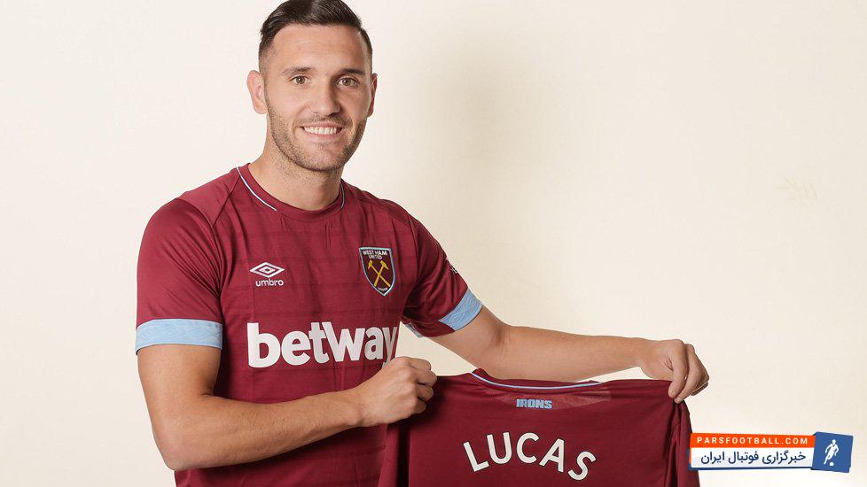 لوکاس پرز با قراردادی 3 ساله به وستهام یونایتد پیوست.