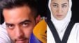 کیمیا علیزاده ؛ نصویری از کیمیا علیزاده و حامد معدنچی زوج جدید ورزش ایران
