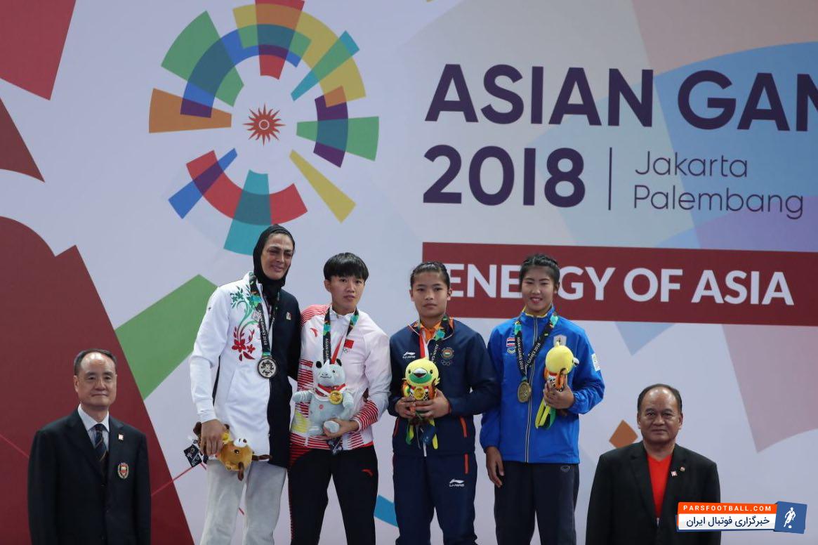 شهربانو منصوریان در بازی های آسیایی جاکارتا به مقام دوم دست یافت شهربانو منصوریان پس از قرار گرفتن روی سکو اشک ریخت.‌‌‌‌‌‌‌