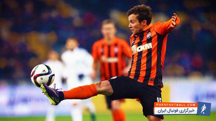 برنارد ستاره برزیلی باشگاه فوتبال شاختاردونتسک گزینه خرید میلان می باشد