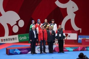 دست ندادن مرجان سلحشوری با رئیس جمهور اندونزی