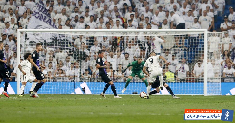 ادامه روند گلزنی کریم بنزما در رئال مادرید