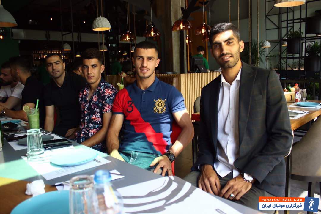 ضیافت ناهار محمد انصاری برای بازیکنان پرسپولیس