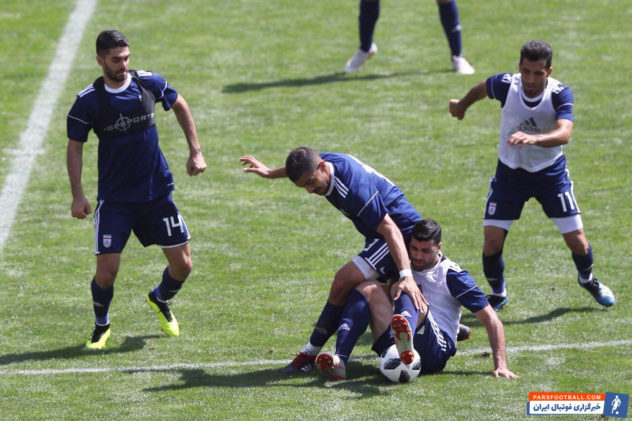 مهدی طارمی ملی پوش ایرانی الغرافه در تیم ملی جایگاه متفاوتی دارد و کمی دورتر از خط دروازه بازی میکند.