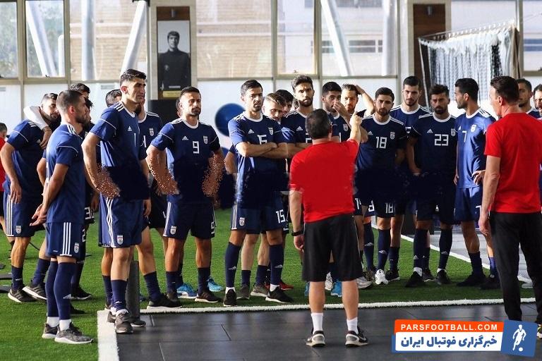 تمرین امروز ملی پوشان تیم ملی به تمرینات بدنی مربوط می شد آیتم هایی که دیهگو یکی از قدیمی ترین دستیاران کی روش در تیم ملی به انجام می رساند.