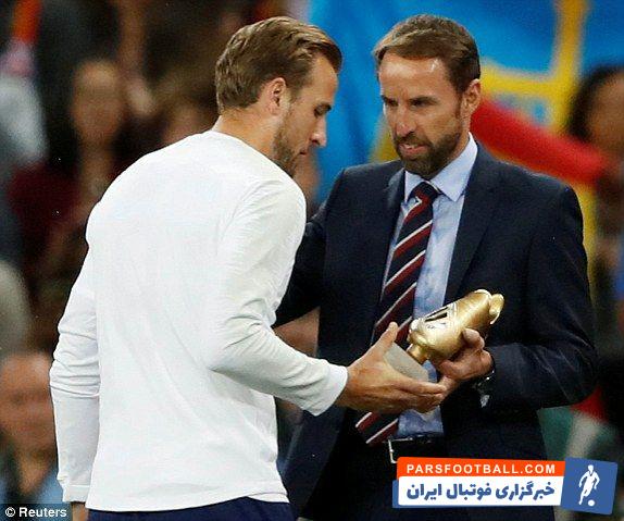 هری کین آقای گل جام جهانی 2018 است هری کین پیش از آغاز دیدار تیم ملی انگلیس مقابل اسپانیا، از کفش طلای خود رونمایی کرد.‌‌‌‌‌