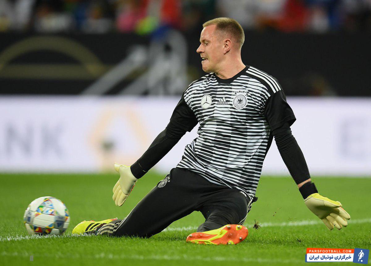 تراشتگن از ماه ژوئن تا کنون درون دروازهی مانشافت نایستاده بود تراشتگن در بازی دوستانه مقابل پرو از طرف یواخیم لوو به میدان فرستاده شد.