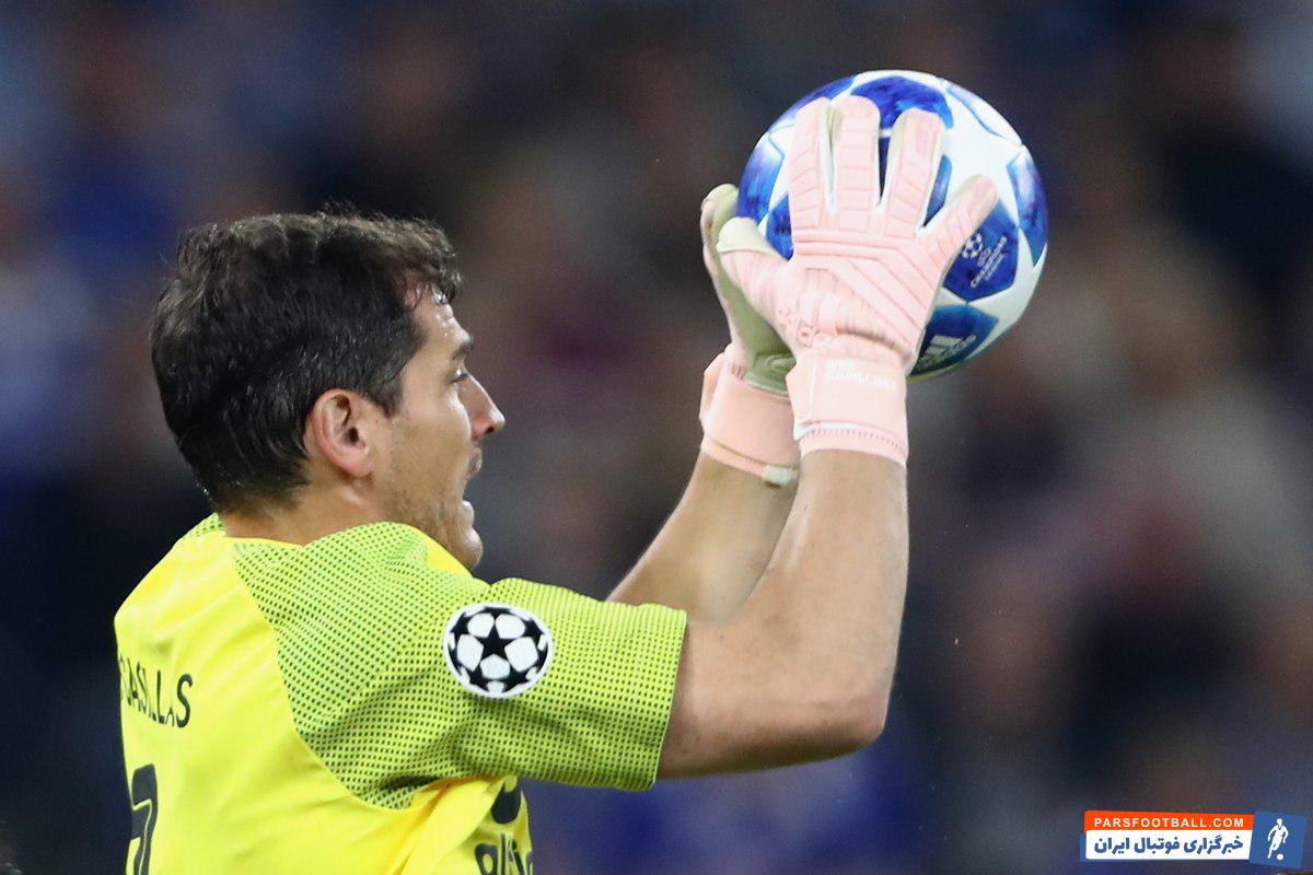 کاسیاس به رکورد 20 فصل حضور در لیگ قهرمانان اروپا رسید