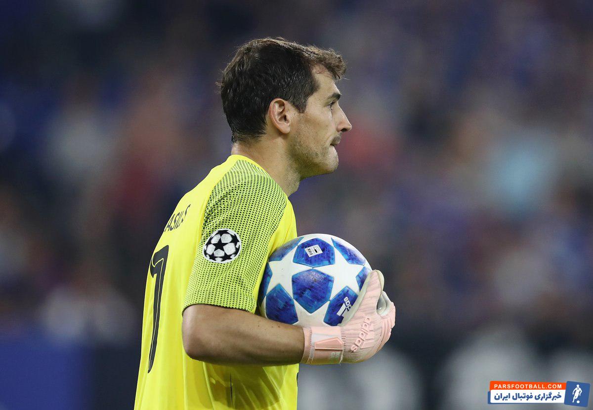 کاسیاس به رکورد 20 فصل حضور در لیگ قهرمانان اروپا رسید