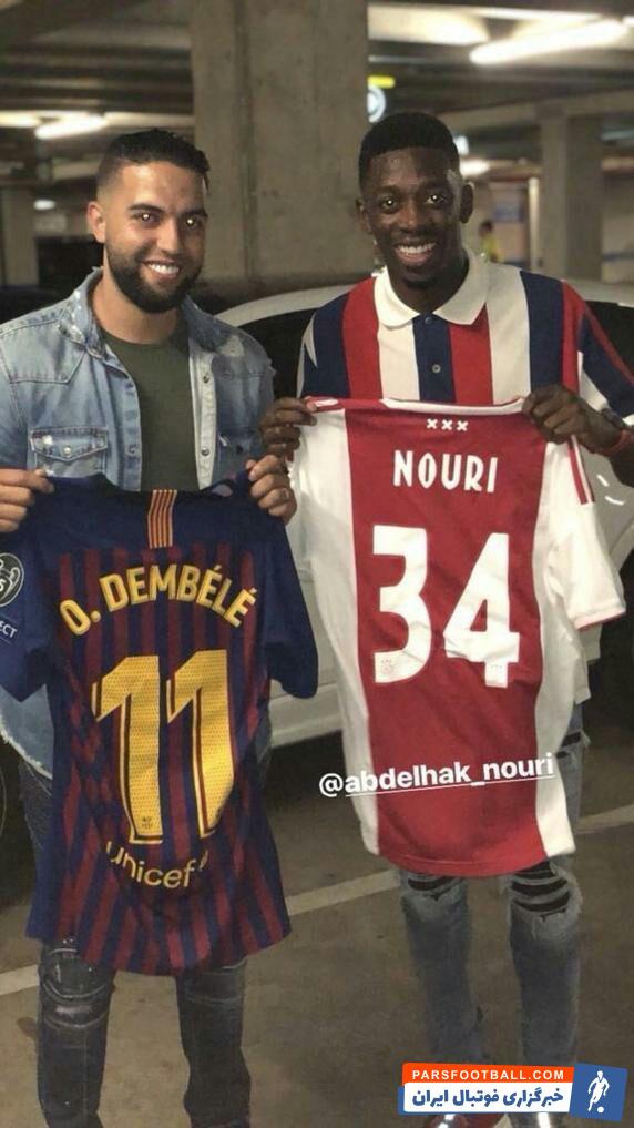 حک عبارت « نوری ۳۴» روی کفش های دمبله