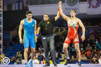 عباس فروتن ستاره ایران در مسابقات جهانی بود عباس فروتن در وزن ۹۲ کیلوگرم نشان داد که می تواند یکی از پدیده های کشتی ایران در سال های پیش رو باشد.