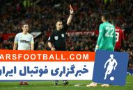 اشتباه عجیب و اخراج رومرو در جریان بازی با دربی کانتی