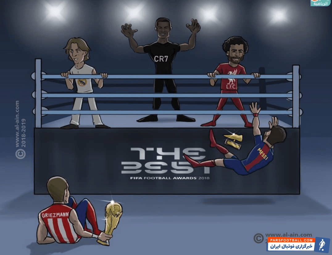 غیبت عجیب مسی و گریزمان از لیست سه نامزد نهایی فیفا