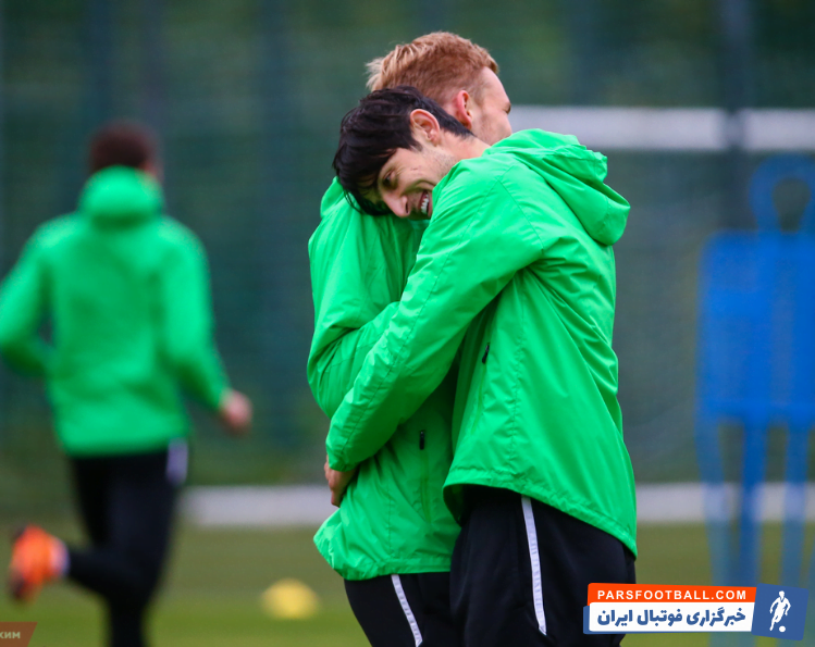 روبین کازان ؛ تصاویری از تمرینات تیم روبین کازان در حضور سردار آزمون و رضا شکاری