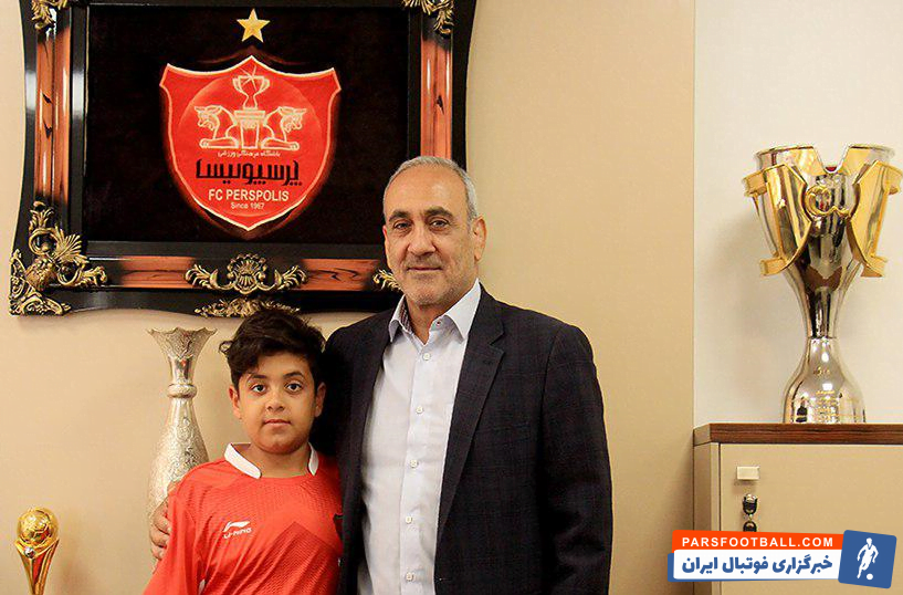 تصویری از گرشاسبی در کنار هانی نوروزی پسر مرحوم هادی نوروزی