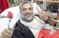 عمو موسی سلامت جانباز طرفدار پرسپولیس از حضور در کنار زمین چمن محروم شده است