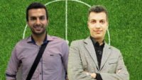 رابطه گرم و صمیمی فردوسی پور و میثاقی قبل از برنامه فوتبال 120