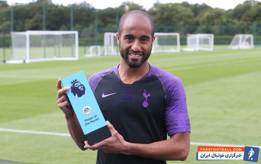 مورا ؛ لوکاس مورا بازیکن تاتنهام بهترین بازیکن ماه آگوست لیگ برتر انگلیس شد