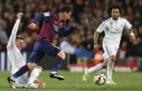 27 دریبل مسی در برابر مارسلو
