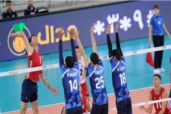 شکست والیبال ایران برابر آمریکا