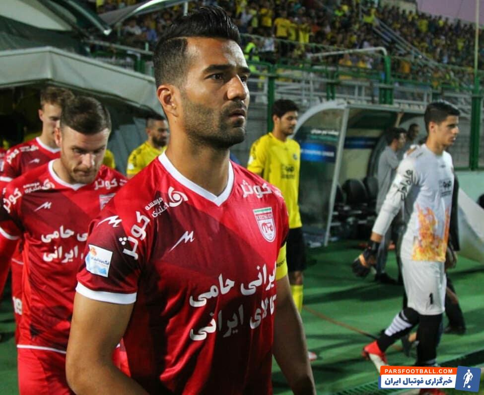 مسعود شجاعی بعد از اینکه یک خط جلوتر رفت توانست بازی های خوبی به نمایش بگذارد