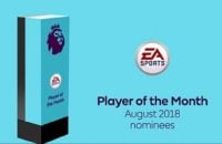 نامزدهای بهترین بازیکن ماه آگوست لیگ برتر انگلیس