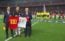 راکیتیچ ؛ تقدیر از ایوان راکیتیچ به مناسبت صدمین بازی ملی در دیدار کرواسی اسپانیا