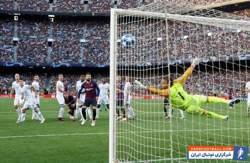 بارسلونا در فصل جدید لیگ قهرمانان اروپا آمار شوت از راه دور را ارتقا داده است