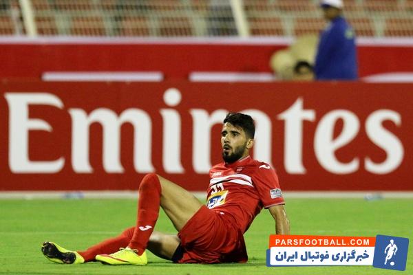 بشار رسن هافبک عراقی تیم فوتبال پرسپولیس در اردوی تیمش دچار مصدومیت شد