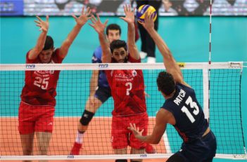 تیم ملی والیبال ایران - تیم ملی والیبال آمریکا