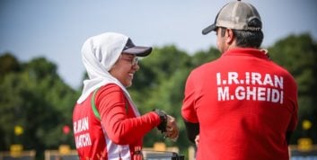 قیدی ؛ مجید قیدی و پریسا براتچی در خلال بازی های آسیایی ازدواجشان را علنی کردند