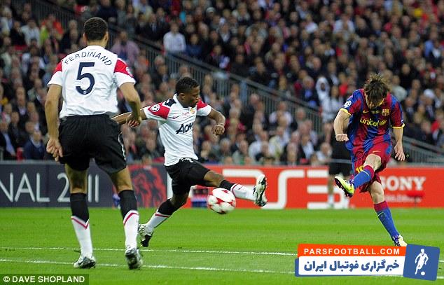 تقابل مسی با تاتنهام نماینده انگلیس در لیگ قهرمانان اروپا