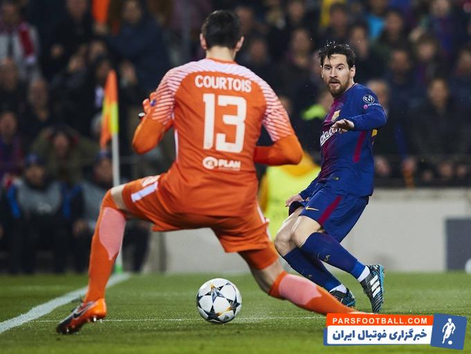 تقابل مسی با تاتنهام نماینده انگلیس در لیگ قهرمانان اروپا