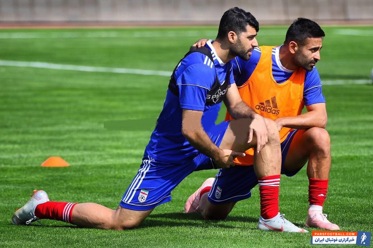 مهدی طارمی و امید ابراهیمی دو لژیونر ایرانی شاغل در لیگ ستارگان قطر هستند مهدی طارمی و امید ابراهیمی در شرایط خوبی به تمرینات تیم ملی آمدهاند.