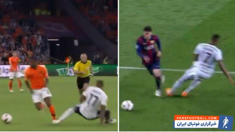 بواتنگ بارها مقهور هنرنمایی ستاره های این تیم شد؛ اما در یک صحنه واینالدوم خاطرات تلخ سال 2015 و رویارویی با لیونل مسی را برای بواتنگ تکرار کرد.