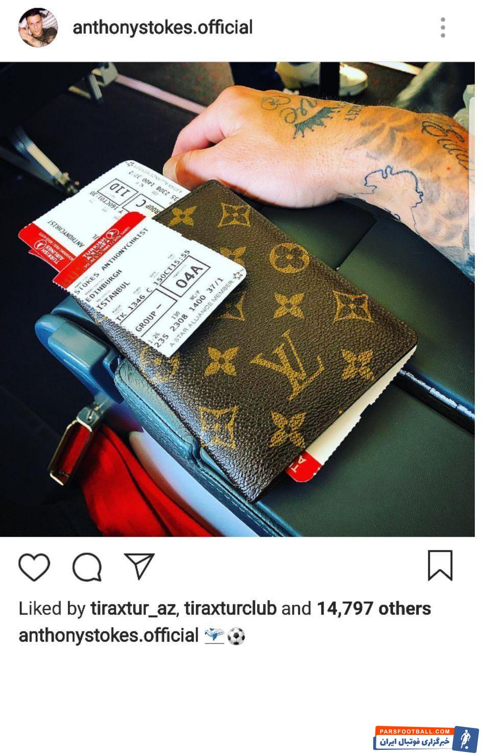 آنتونی استوکس با 7 گل زده بهترین گلزن کنونی لیگ برتر محسوب می شود آنتونی استوکس با انتشار بلیت مسیر بازگشت به ایران خیال هواداران تیمش را راحت کرد.