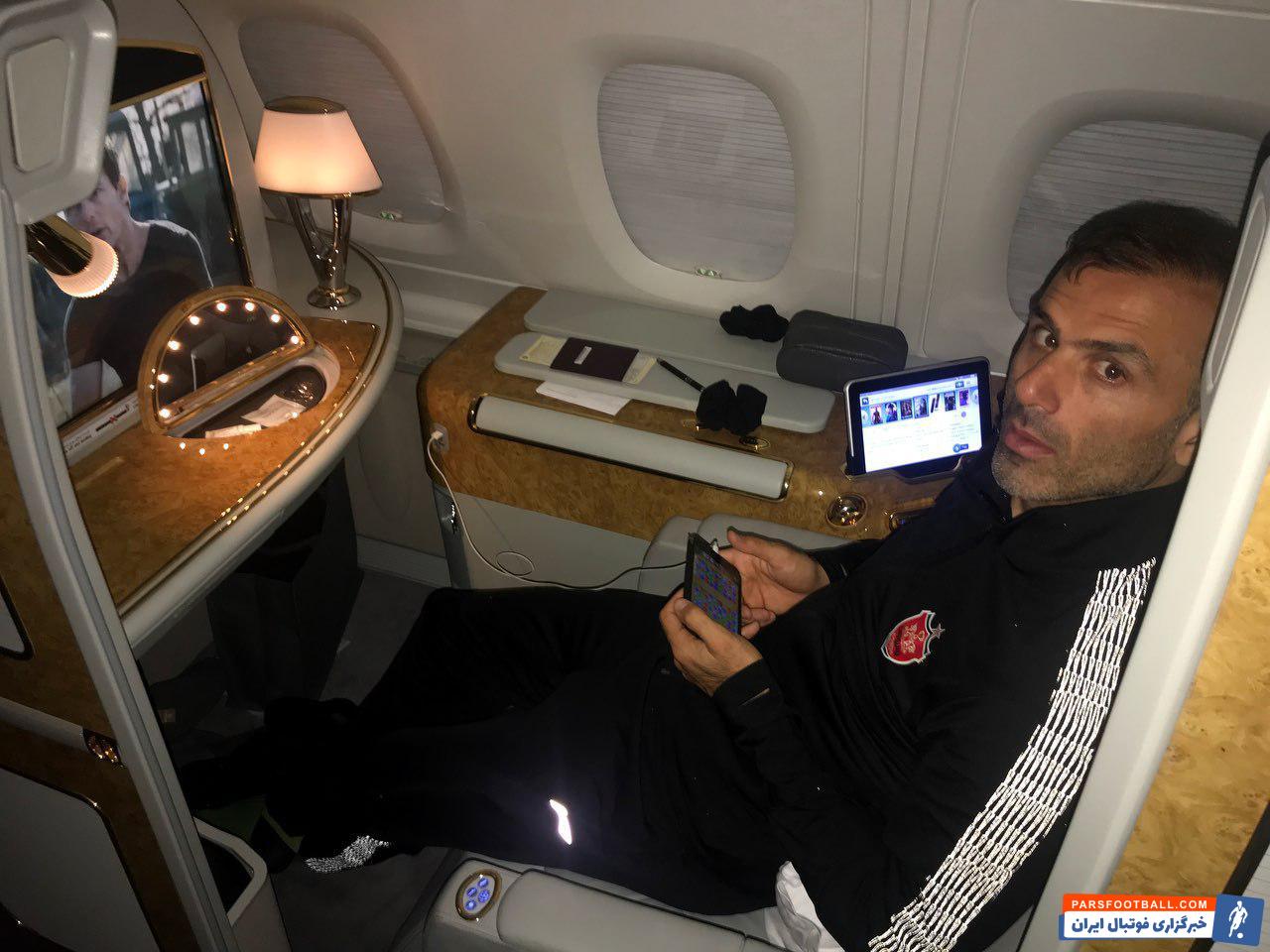 شاگردان برانکو ایوانکوویچ در پرسپولیس روز دوشنبه راهی امارات شده بودند کاروان پرسپولیس امروز وارد توکیو شد تا مهیای دیدار فینال شود.