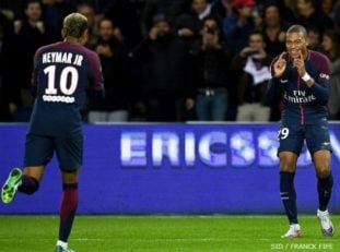 عملکرد نیمار در دیدار پاری سن ژرمن برابر لیون لوشامپیونه