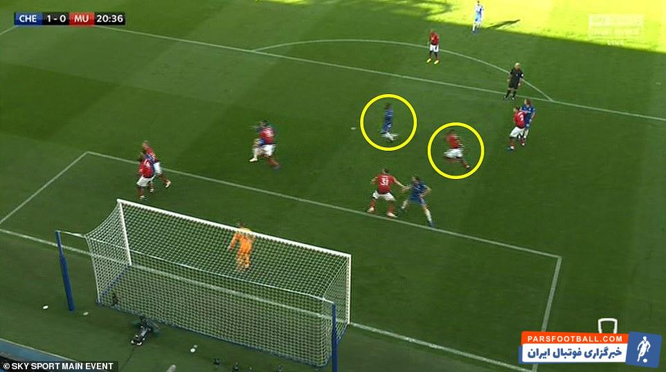 منچستریونایتد ؛ اشتباه پوگبا در دیدار برابر چلسی باعث گل خوردن یونایتد شد