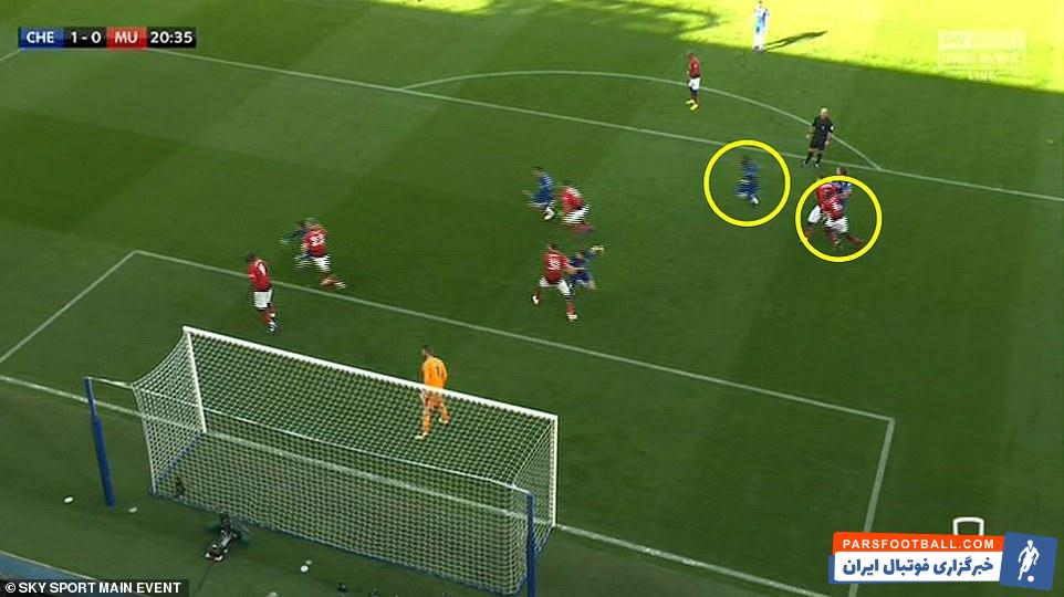 منچستریونایتد ؛ اشتباه پوگبا در دیدار برابر چلسی باعث گل خوردن یونایتد شد