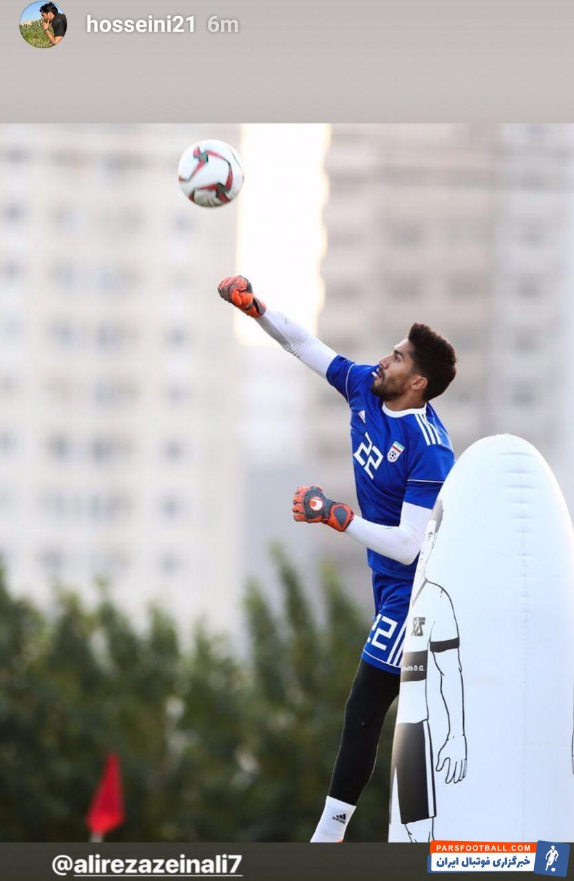 سیدحسین حسینی پس از اتفاقات جنجالى اخیر یک استورى از تمریناتش انتشار کرد تا سیدحسین حسینی عزمش براى رقابت با رحمتى و بازگشت به میدان را نشان داد.