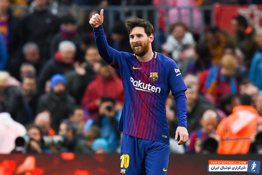 مسی ستاره تیم فوتبال بارسلونا به عنوان برترین بازیکن هفته دوم لیگ قهرمانان انتخاب شد