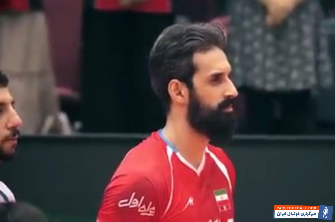 گزیده حرکات سعید معروف ستاره تیم ملی والیبال ایران و باشگاه سیه نا ایتالیا