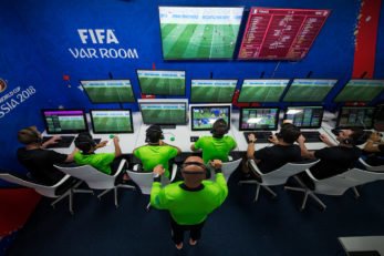 مراحل ساخت اتاق VAR در جام جهانی 2018