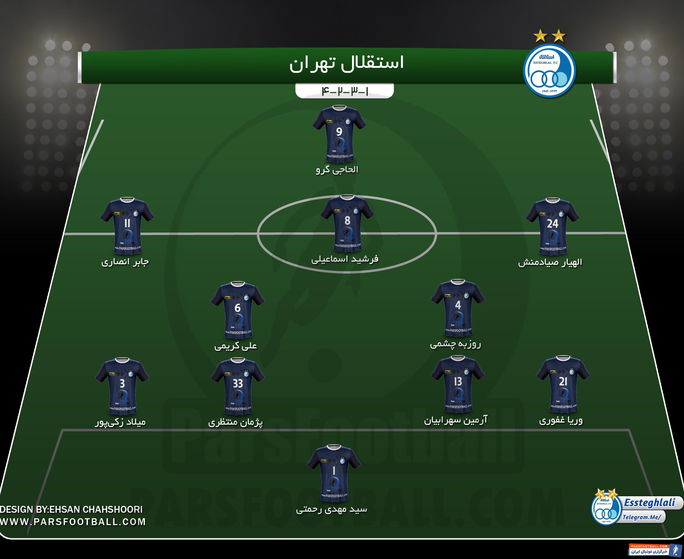 استقلال تهران - جام حذفی - نفت مسجدسلیمان